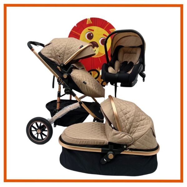 Coche Moisés Luxury Beige
