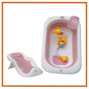 Bañera Portatil Rosa