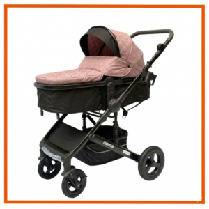 Coche Moisés Roma Rosa